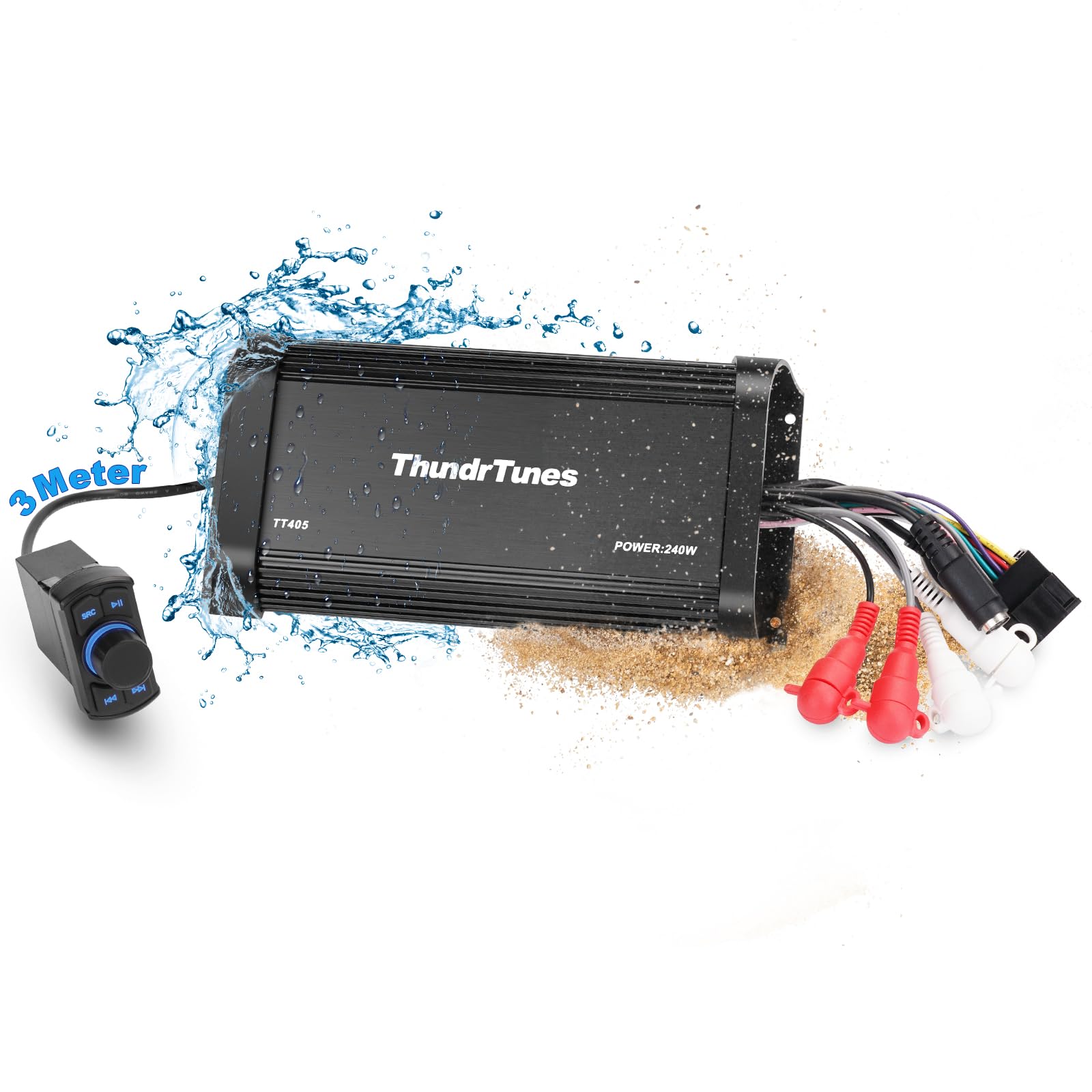 Amazon.com: Bluetooth Marine Amplifier 60W x 4 Channel - Class D